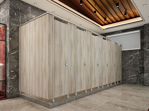 商業(yè)廣場衛(wèi)生間隔斷案例